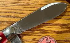 Great Eastern Cutlery Tidioute #852221CL Crown Lifter, Cherry Smooth Bone Handle, New (GEC 85) 