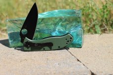 SPYDERCO TENACIOUS ALL GREEN G-10