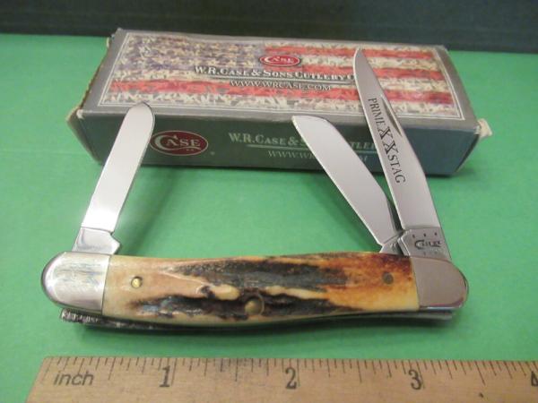 Case XX 2013 Prime Stag Stockman Pattern # 5318 SS Case XX 2013 Prime Stag Stockman Pattern # 5318 SS