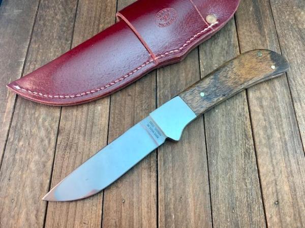 Moore Maker Fixed Blade Wood Handles 2008 Moore Maker Fixed Blade Wood Handles 2008