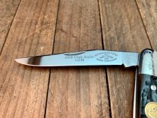 Canal Street Cutlery Muskrat Black Jigged Bone Engraved Bolsters 2010 1 of 50