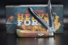 ROUGH RYDER HEAVY FORGE BROWN SMOOTH BONE TRAPPER