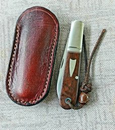 Margrate Spear Barlow..Leadwood..N690...3.75" clsd.liners..spacers..Fluted..coa..slip..box.