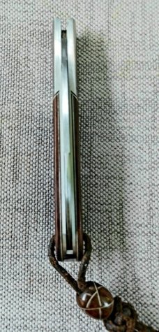 Margrate Spear Barlow..Leadwood..N690...3.75" clsd.liners..spacers..Fluted..coa..slip..box.