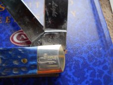 Case XX Blue Bone Trapper 6254 Salute to Freemasonry 