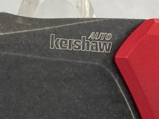 KERSHAW AUTO 7100RDBW Custom Deadpool Red Launch 1 NEAR MINT (Z 54926) 