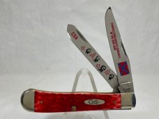2013 CASE XX USA 6254 SS Confederate Generals Red Jig Bone Trapper MINT IN BOX (Z 54864)