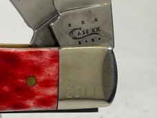 2013 CASE XX USA 6254 SS Confederate Generals Red Jig Bone Trapper MINT IN BOX (Z 54864)