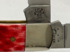 2013 CASE XX USA 6254 SS Confederate Generals Red Jig Bone Trapper MINT IN BOX (Z 54864)