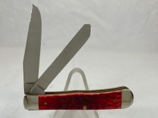 2013 CASE XX USA 6254 SS Confederate Generals Red Jig Bone Trapper MINT IN BOX (Z 54864)