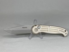 BOKER MAGNUM BO008 SS Silver Tanto Automatic w Box NEAR MINT (Z 54646) 