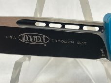 2016 MICROTECH Black Finished ELMAX Teal Troodon S/E Automatic OTF MINT IN BOX (Z 54624) 