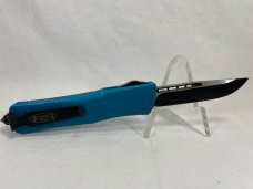 2016 MICROTECH Black Finished ELMAX Teal Troodon S/E Automatic OTF MINT IN BOX (Z 54624) 