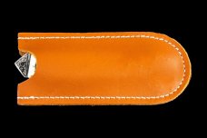 Scrimshaw Vertical Tall Ship Colored Design Scrimshaw Collection Large Dual Blade Pocket Knife