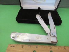 Case XX 2000 Millennium Pearl Mini Trapper Pattern # 8207 SS