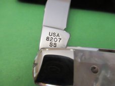 Case XX 2000 Millennium Pearl Mini Trapper Pattern # 8207 SS