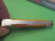 Case XX 2013 Persim Orange Stockman Pattern # 6347 SS 