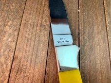 Moore Maker Fixed Blade Yellow Rose Smooth Bone 2018