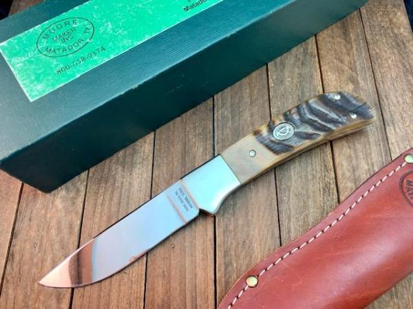 Moore Maker Fixed Blade Ram’s Horn 2011 Moore Maker Fixed Blade Ram’s Horn 2011
