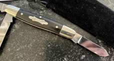 Canal Street Cutlery AAPK 2009 Forum Knife, Stockman, Ebony Wood Handle, New 