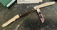 Canal Street Cutlery AAPK 2009 Forum Knife, Stockman, Ebony Wood Handle, New 