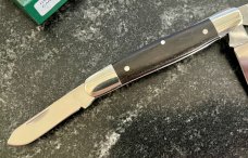 Canal Street Cutlery AAPK 2009 Forum Knife, Stockman, Ebony Wood Handle, New 