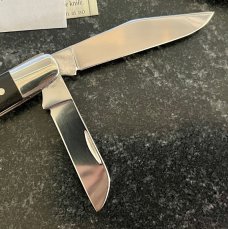 Canal Street Cutlery AAPK 2009 Forum Knife, Stockman, Ebony Wood Handle, New 