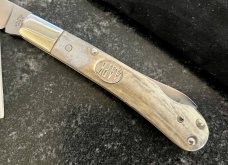 Canal Street Cutlery AAPK 2011 Forum Knife, Pinchlock , Amazing White Tail Deer Antler Handle, New 