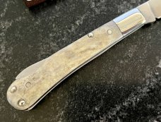 Canal Street Cutlery AAPK 2011 Forum Knife, Pinchlock , Amazing White Tail Deer Antler Handle, New 