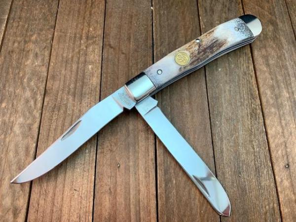 Canal Street Cutlery Trapper Elk Horn Canal Street Cutlery Trapper Elk Horn