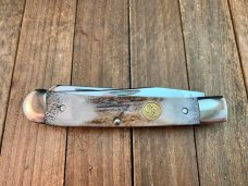 Canal Street Cutlery Trapper Elk Horn
