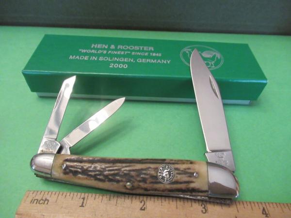Hen & Rooster 2000 Stag Whittler Model # 113 DS