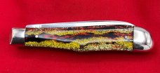  FIGHT’N ROOSTER Dogleg Swell Center Jack Pocket Knife Antique Christmas Tree
