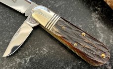 Great Eastern Cutlery Northfield 252208 Little Jack, Horsecut Antique Bone Handle, New (GEC 25) 