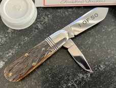 Great Eastern Cutlery Northfield 252208 Little Jack, Horsecut Antique Bone Handle, New (GEC 25) 