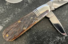 Great Eastern Cutlery Northfield 252208 Little Jack, Horsecut Antique Bone Handle, New (GEC 25) 