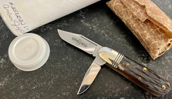 Great Eastern Cutlery Northfield 251208 Little Jack, Horsecut Antique Bone Handle, New (GEC 25) Great Eastern Cutlery Northfield 251208 Little Jack, Horsecut Antique Bone Handle, New (GEC 25)