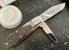 Great Eastern Cutlery Northfield 251208 Little Jack, Horsecut Antique Bone Handle, New (GEC 25) 