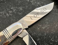 Great Eastern Cutlery Northfield 251208 Little Jack, Horsecut Antique Bone Handle, New (GEC 25) 