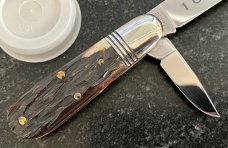 Great Eastern Cutlery Northfield 251208 Little Jack, Horsecut Antique Bone Handle, New (GEC 25) 