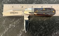 Great Eastern Cutlery Northfield 251208 Little Jack, Horsecut Antique Bone Handle, New (GEC 25) 