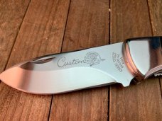 Canal Street Cutlery Custom Shop Lockback Micarta Handles Made for the North American Hunting Club