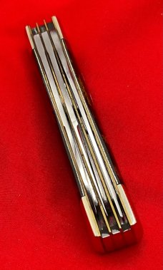 FIGHT’N ROOSTER 3-Blade 3-Backspring Serpentine Jack Pocket Knife Christmas Tree Scales Gen2 1982-94