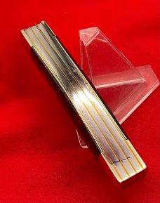 FIGHT’N ROOSTER 3-Blade 3-Backspring Serpentine Jack Pocket Knife Christmas Tree Scales Gen2 1982-94