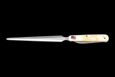 Scrimshaw Trout Colored Design Scrimshaw Collection Letter Opener Knife