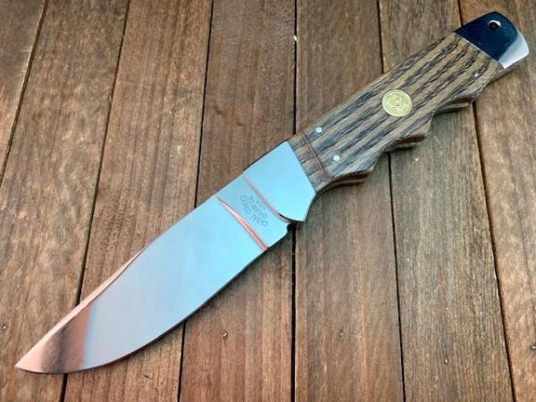 Canal Street Cutlery Catskill Hunter Drop Point Reclaimed American Chestnut