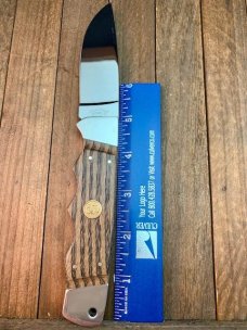 Canal Street Cutlery Catskill Hunter Drop Point Reclaimed American Chestnut