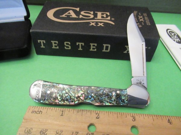 Case XX 2022 Abalone Mini Copperlock Pattern # 81749L