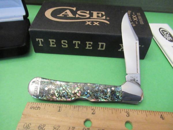 Case XX 2022 Abalone Mini Copperlock Pattern # 81749L