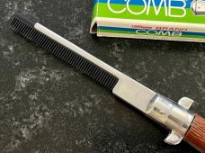 Vintage Switchblade Comb, Made In Japan, Hard To Find with Original Box 